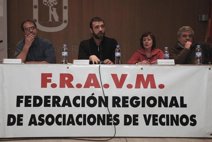 De izquierda a derecha Vicente Pérez, Nacho Murgui, Isabel Rodríguez y Manuel Os