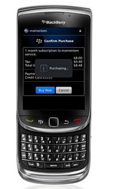 Blackberry Payment Service