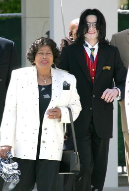 Michael Jackson y su madre Katherine Jackson