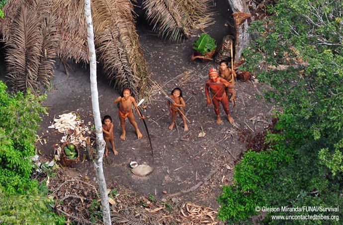 Indígenas en Brasil