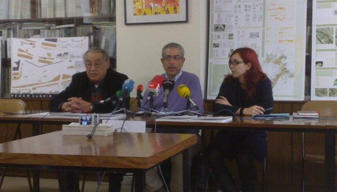 Ruda de prensa de la Federación de Vecinos de Valladolid.