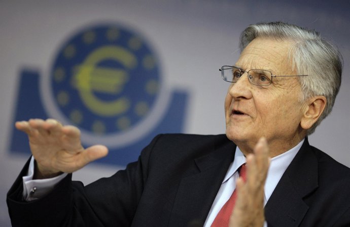 Jean Claude Trichet, presidente del BCE