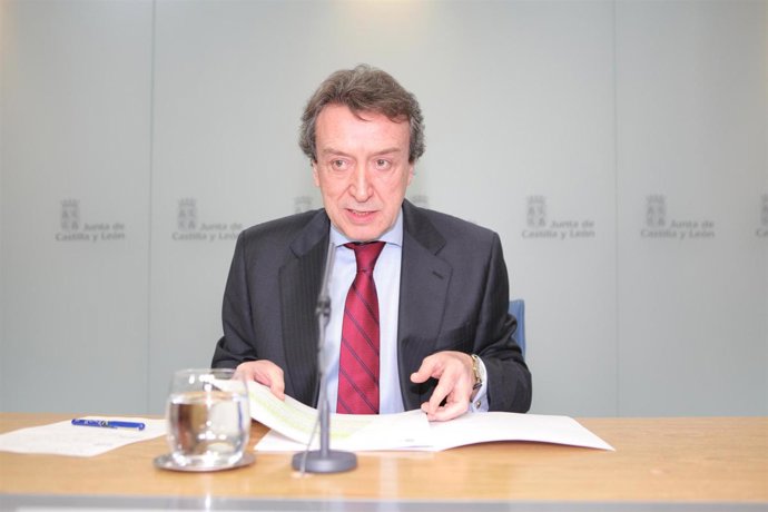 El portavoz de la Junta de Castilla y León, José Antonio de Santiago-Juárez