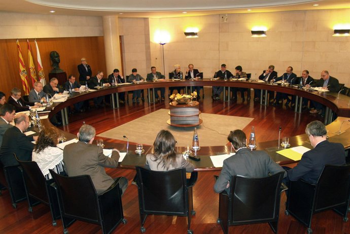 Pleno de la Diputación de Huesca