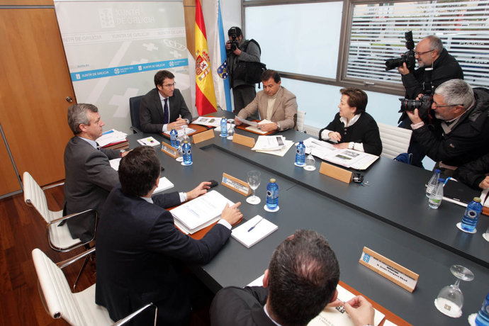 Reunión semanal do Consello da Xunta