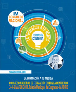 Cartel del Congreso de Formación Continua