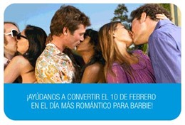 Anuncio de la besada