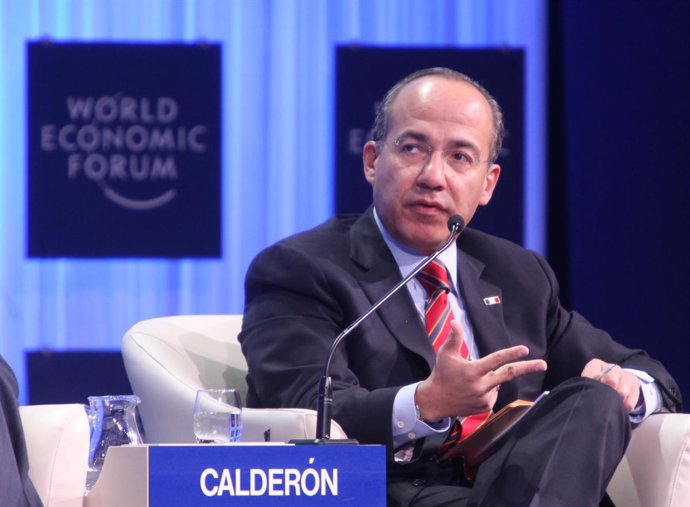 El presidente de México, Felipe Calderón.