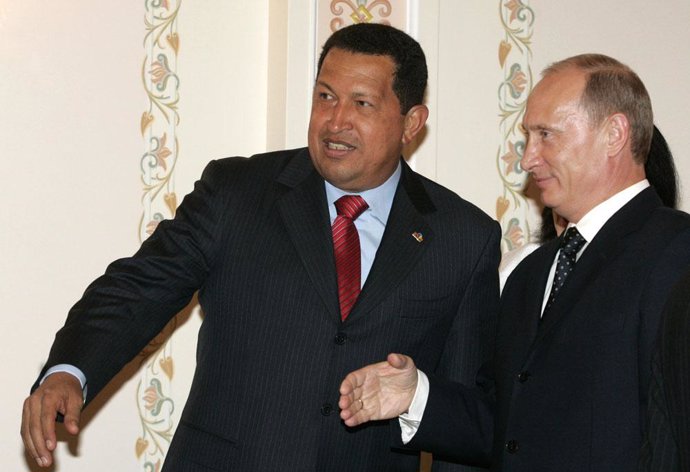 Chávez se reúne con Putin en Rusia