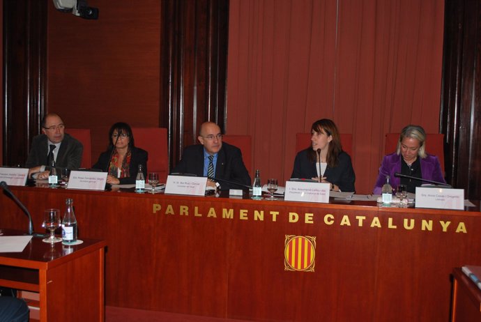 El conseller de Salud Boi Ruiz comparece en el Parlament