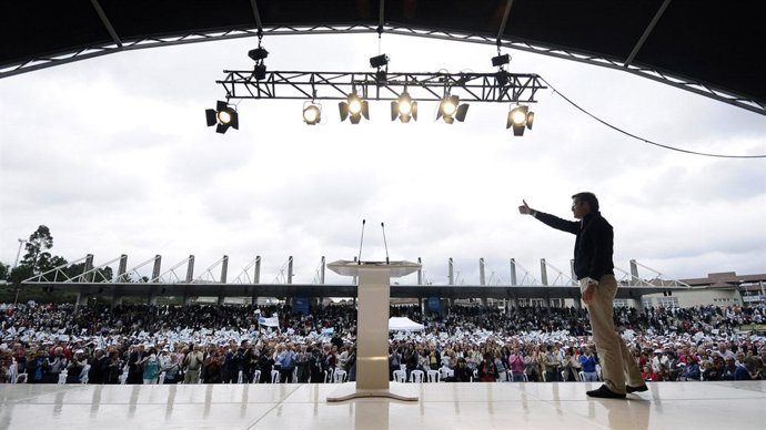 Alberto Núñez Feijóo en Silleda