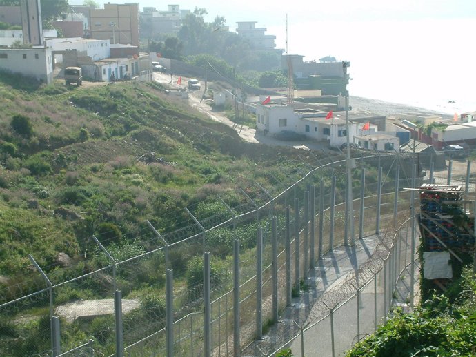  Perímetro fronterizo de Ceuta
