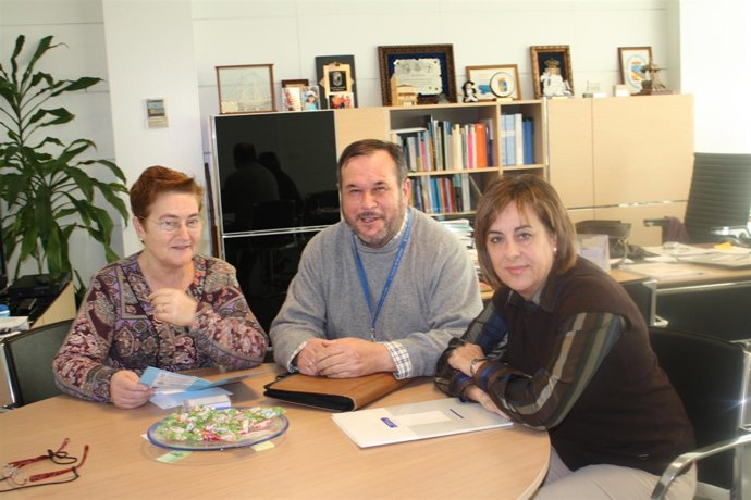 Directiva del centro asturiano en Castellón