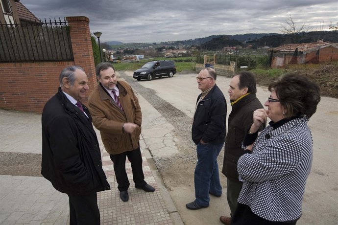 Duque en la visita a Muriedas