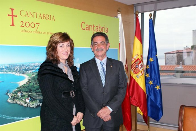 Rosa Díaz con Revilla