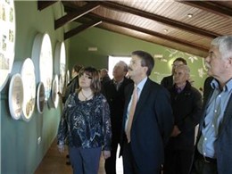 Inauguración de la Casa de los Aromas en Romangordo (Cáceres)