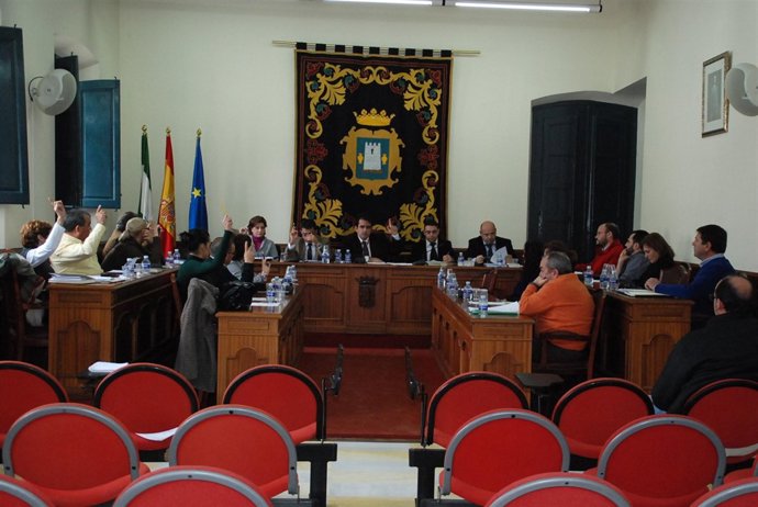 Pleno en el Ayuntamiento de Níjar. 