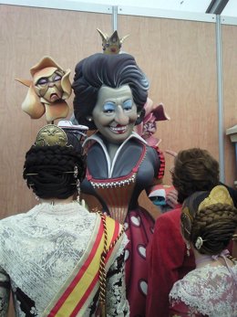 Barberá inaugura la Exposición del Ninot