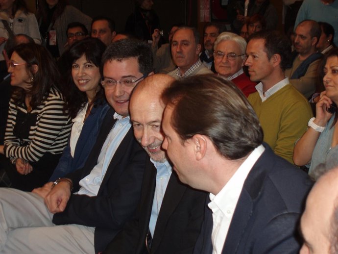 Rubalcaba, López y Puente