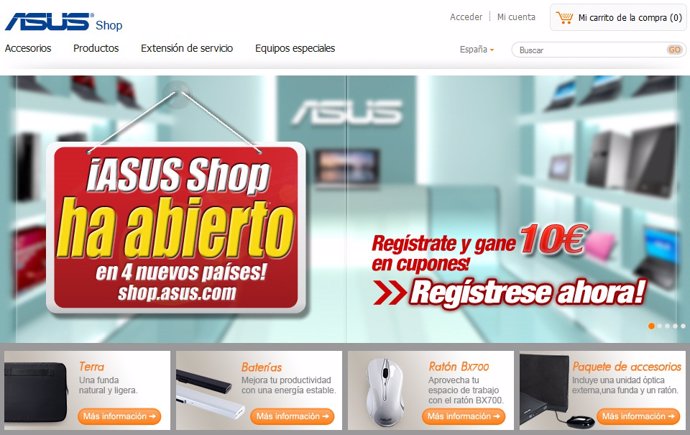 Tienda Asus