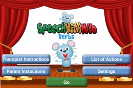 aplicación 'Speech with Milo: Verbs' para iPhone