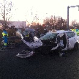 Imagen del suceso acaecido en Móstoles