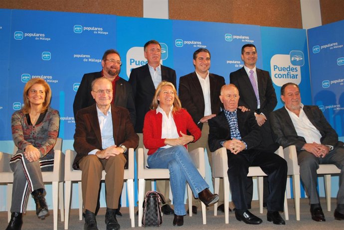 Bendodo, junto a Nozal, De la Torre y otros alcaldes 'populares' de la provincia