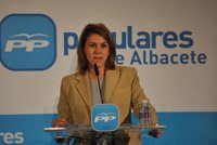 Cospedal asegura que el PP "tiene la llave" para sacar a España "del baúl de fracaso donde nos ha metido Zapatero"