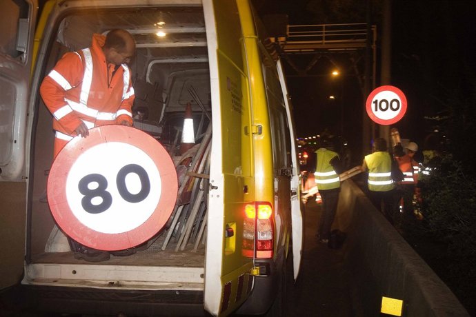 Cambio señalización en zona 80