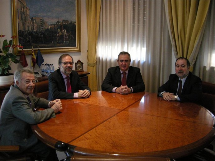 Francisco Faraco, José Luque, Rafael González Tovar y Francisco Vázquez