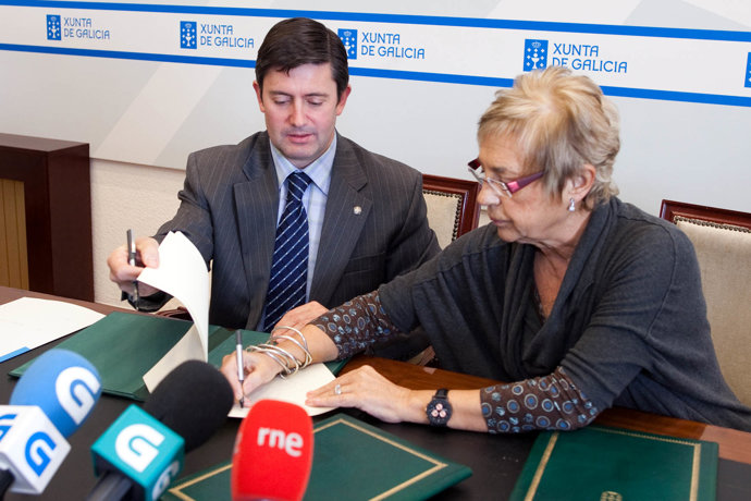 O titular do Medio Rural asinará un convenio de colaboración con Rosalía Mera, d