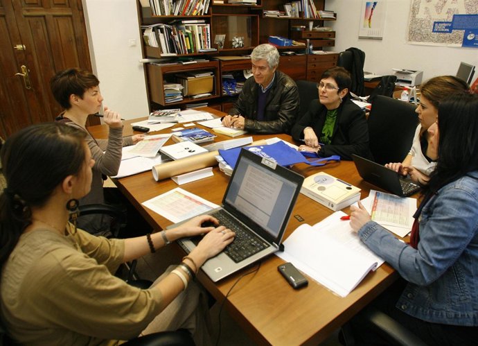 Un momento del encuentro