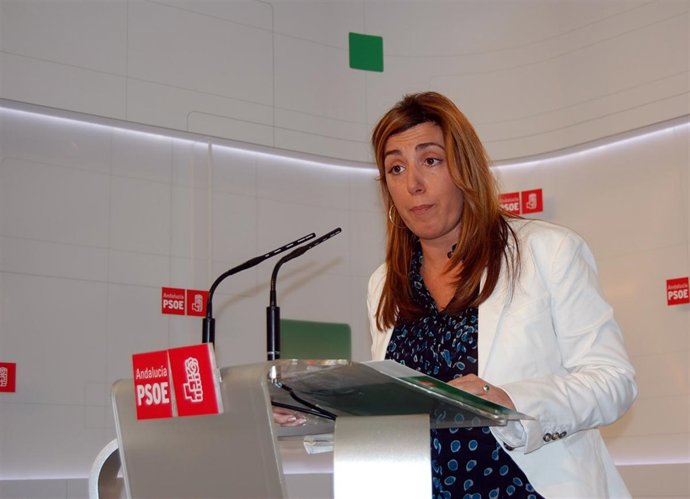 PSOE De Andalucía: Nota Y Fotografía De La Rueda De Prensa De Susana Díaz 07/02/