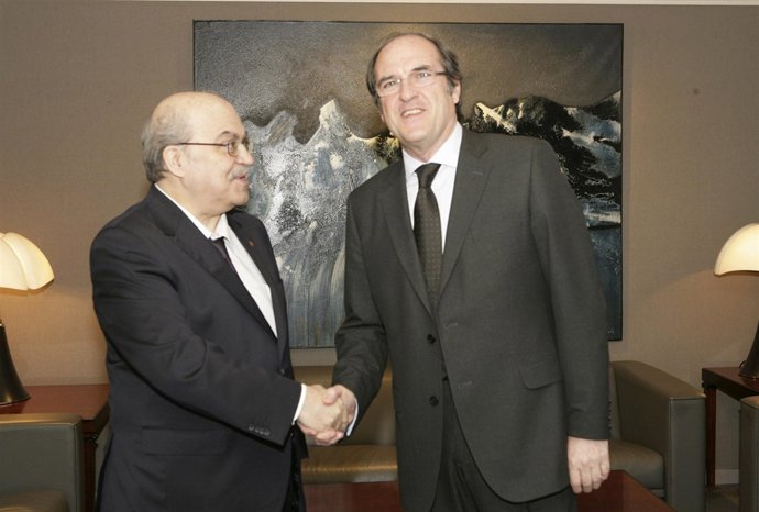 El ministro Ángel Gabilondo y el conseller Andreu Mas-Colell