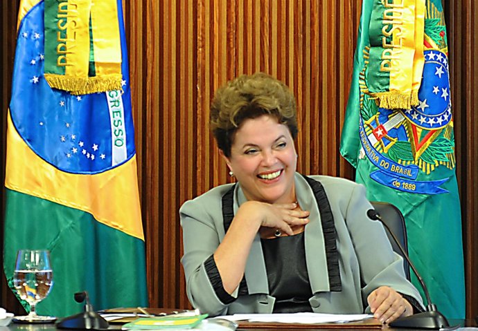 La presidenta brasileña, Dilma Rousseff.