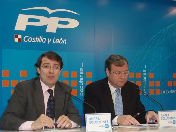 Alfonso Fernández Mañueco y Antonio Silván