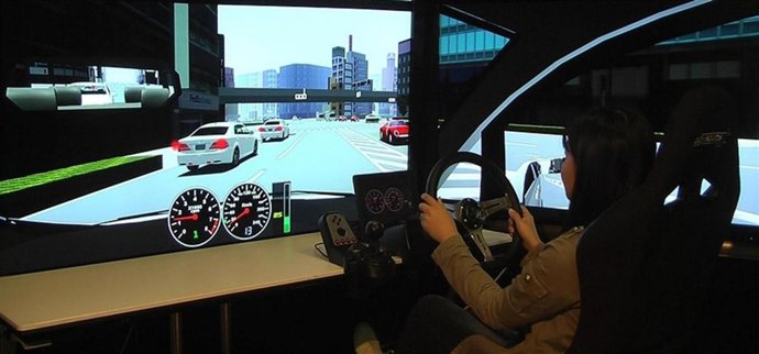 Simulador de tráfico de Fujitsu.