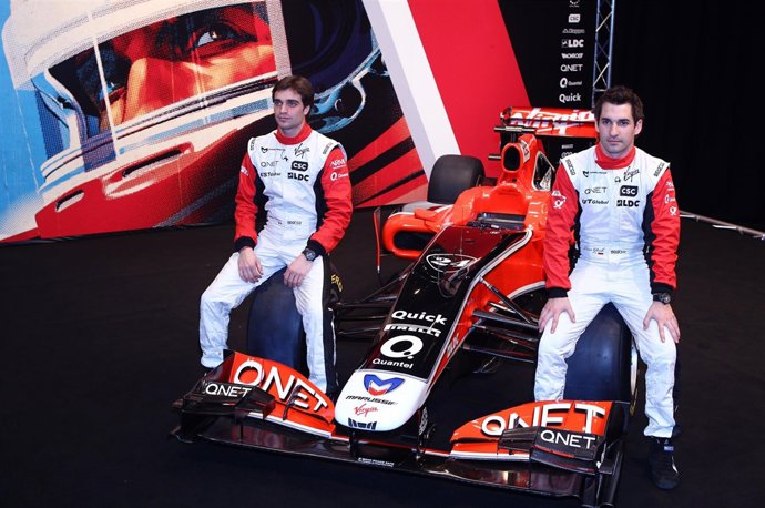 Presentación del equipo Virgin Racing en Londres