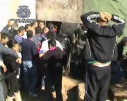 Actuación de la Policía en Castellón