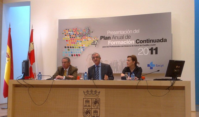 Presentación del Plan de Formación Continuada 2011 de la Consejería de Sanidad.