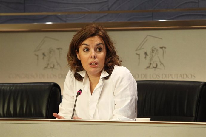 Portavoz parlamentaria del PP en el Congreso, Soraya Sáenz de Santamaría