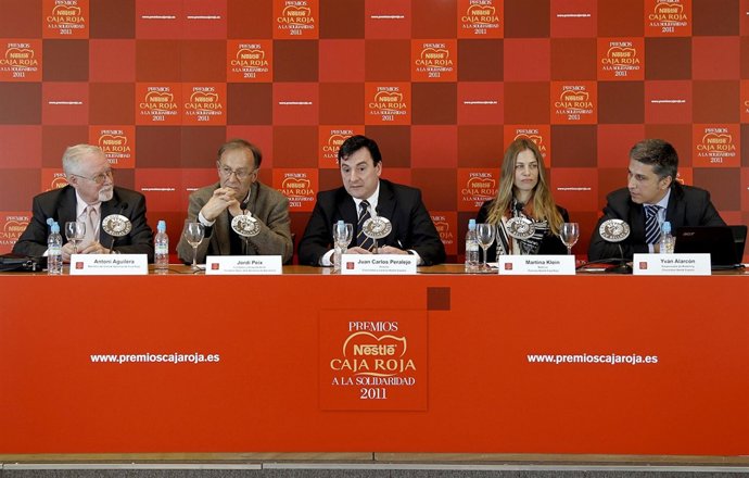 Presentación de los Premios Nestlé Caja Roja a la Solidaridad
