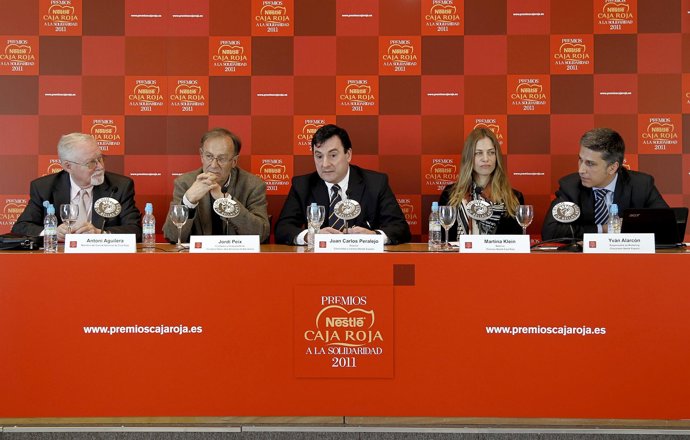 Presentación de los Premios Nestlé Caja Roja a la Solidaridad