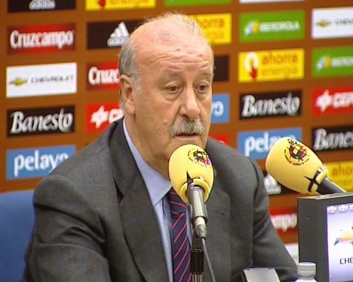 Vicente Del Bosque agradece elogios del Rey