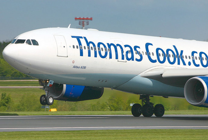 Avión de Thomas Cook