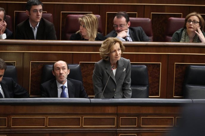 Ministra de Economía, Elena Salgado