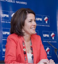 Barcina (UPN) espera que la Justicia "actúe" respecto a Sortu "en función de la legislación que tenemos"