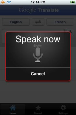 Google Translate para iOS