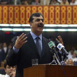 Yusaf Reza Gilani primer ministro de pakistan