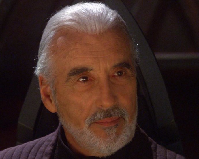 Sir Christopher Lee en Star Wars
